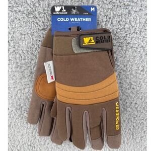 Wells Lamont Cold Weather Thinsulate Brown Work Gloves Mens Medium NWT